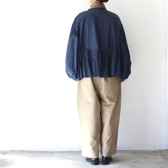 HARVESTY デニムボヘミアンブラウス 4oz DENIM BOHEMIAN BLOUSE / A42601 | HARVESTY | 09