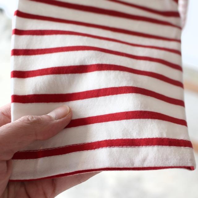 【20%OFF】HARVESTY モックネックボーダーポケットT Mockneck L/S Tee Stripes A52111 | HARVESTY | 03