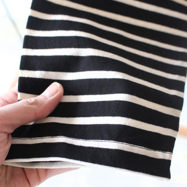 【20%OFF】HARVESTY モックネックボーダーポケットT Mockneck L/S Tee Stripes A52111 | HARVESTY | 04