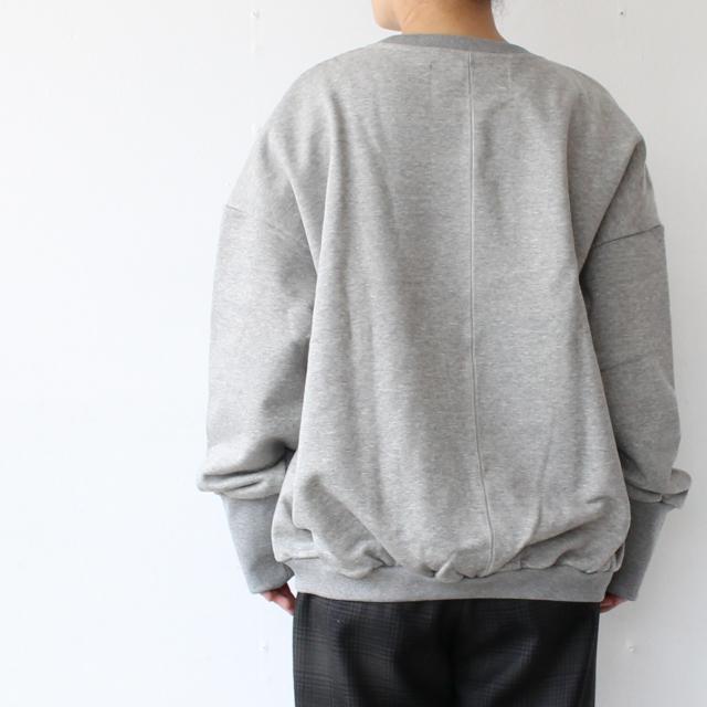 HARVESTY 30/7コットン裏毛エッグプルオーバー Egg pullover | HARVESTY | 14