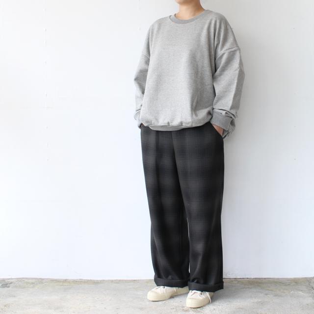 HARVESTY 30/7コットン裏毛エッグプルオーバー Egg pullover | HARVESTY | 16