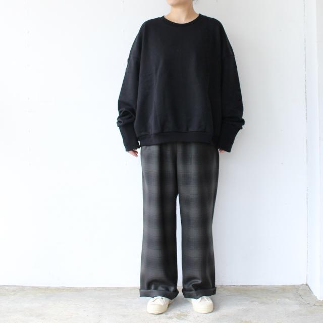 HARVESTY（ハーベスティ） 【20%OFF】HARVESTY 30/7コットン裏毛エッグ