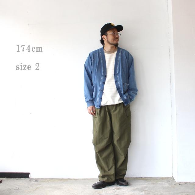 HARVESTY ニットデニムカーディガン Knit Denim Cardigan / A52617 | HARVESTY | 15