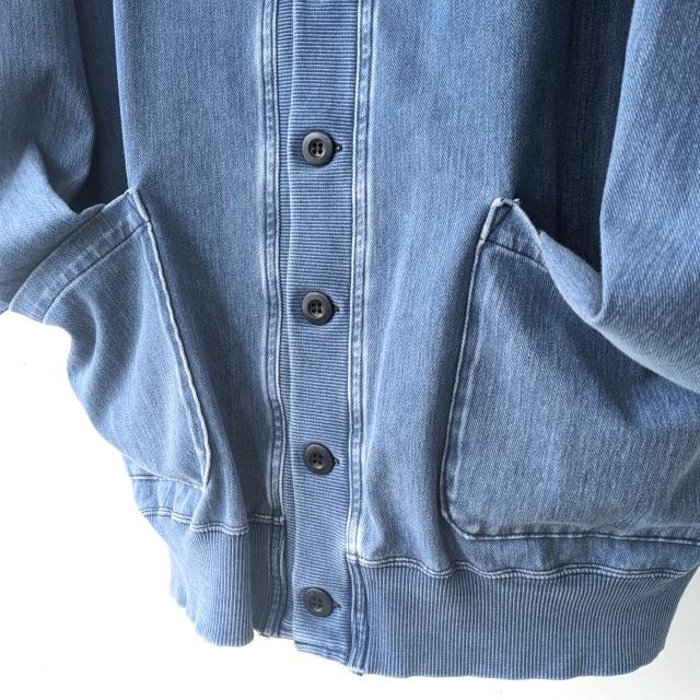 HARVESTY ニットデニムカーディガン Knit Denim Cardigan / A52617 | HARVESTY | 02