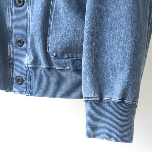 HARVESTY ニットデニムカーディガン Knit Denim Cardigan / A52617 | HARVESTY | 03