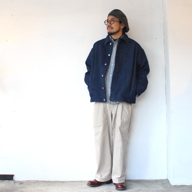 amne デニムブルゾン Pre-wash DENIM pleats blouson　（Indigo） |  | 14