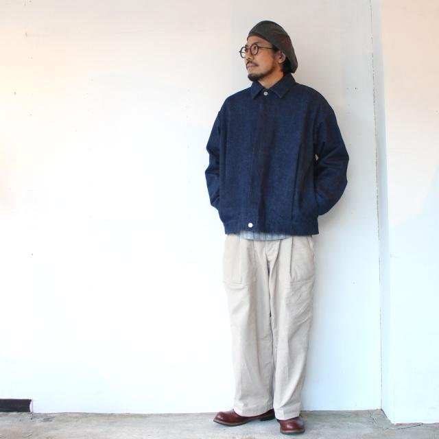 amne デニムブルゾン Pre-wash DENIM pleats blouson　（Indigo） |  | 15
