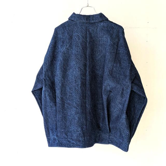 amne デニムブルゾン Pre-wash DENIM pleats blouson　（Indigo） |  | 06