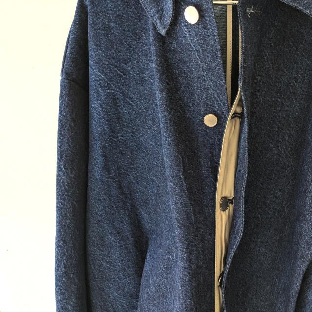 amne デニムブルゾン Pre-wash DENIM pleats blouson　（Indigo） |  | 05