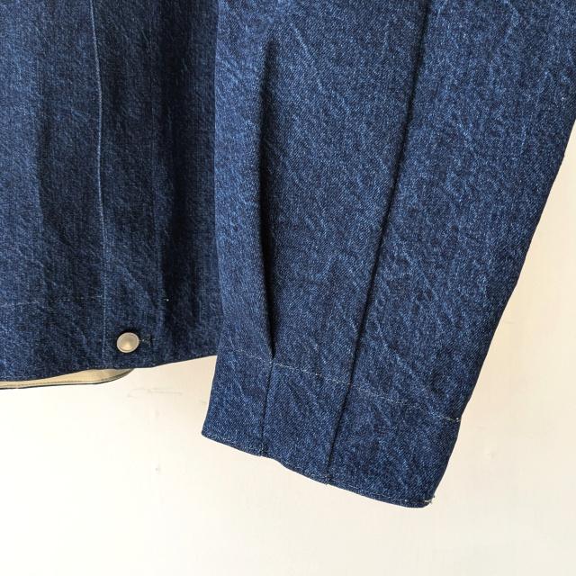 amne デニムブルゾン Pre-wash DENIM pleats blouson　（Indigo） |  | 09