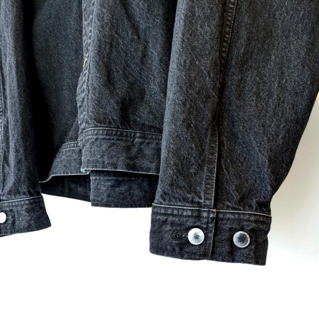 Petrole / amne 12.8ozデニムブルゾン 12.8oz denim omit blouson　（Black） |  | 12