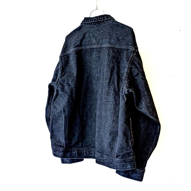 Petrole / amne 12.8ozデニムブルゾン 12.8oz denim omit blouson　（Black） |  | 13