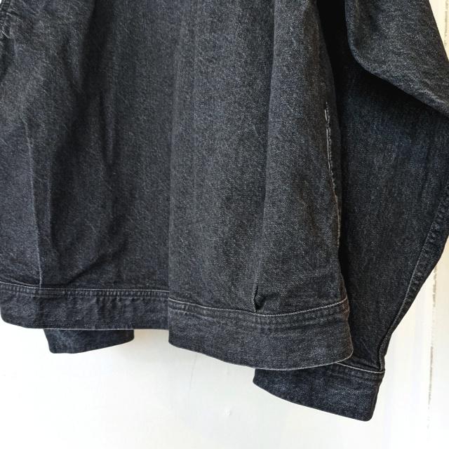 Petrole / amne 12.8ozデニムブルゾン 12.8oz denim omit blouson　（Black） |  | 14