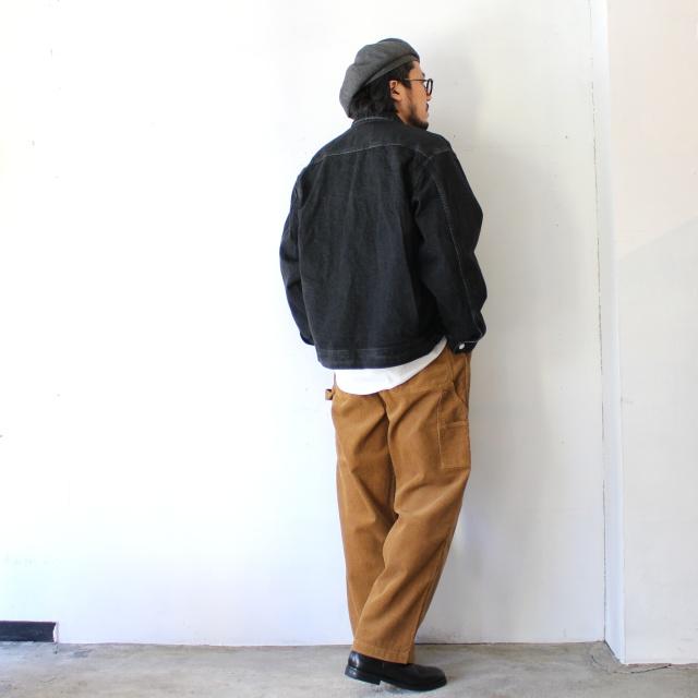 Petrole / amne 12.8ozデニムブルゾン 12.8oz denim omit blouson　（Black） |  | 19