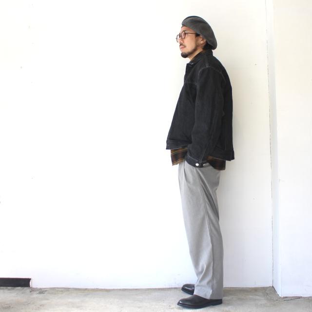 Petrole / amne 12.8ozデニムブルゾン 12.8oz denim omit blouson　（Black） |  | 03