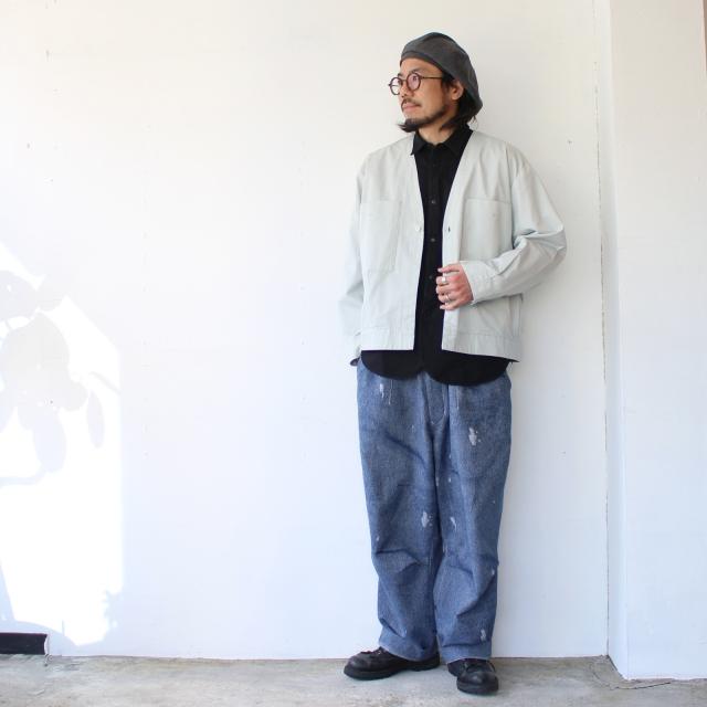 amne　Clerk Blouson / COTTON BERBERRY　（Celadon） |  | 12