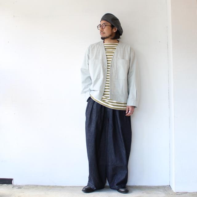 amne　Clerk Blouson / COTTON BERBERRY　（Celadon） |  | 01