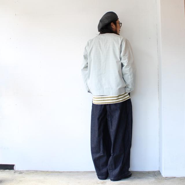 amne　Clerk Blouson / COTTON BERBERRY　（Celadon） |  | 03