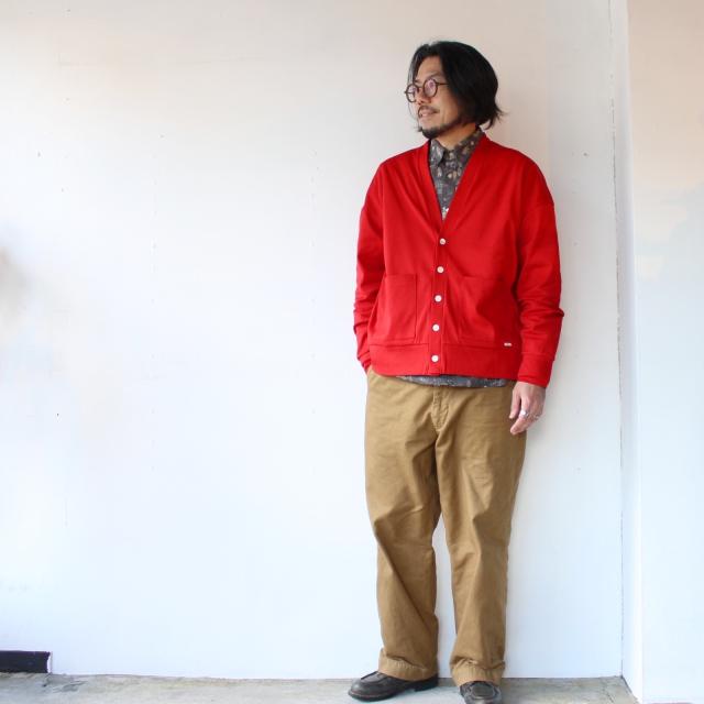 amne　GIZA Round Cardigan　（Red） |  | 13