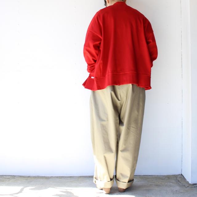 amne　GIZA Round Cardigan　（Red） |  | 18