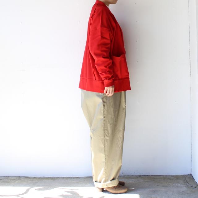 amne　GIZA Round Cardigan　（Red） |  | 20