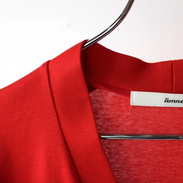 amne　GIZA Round Cardigan　（Red） |  | 06