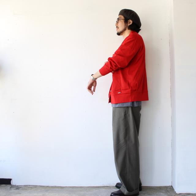 amne　GIZA Round Cardigan　（Red） |  | 02