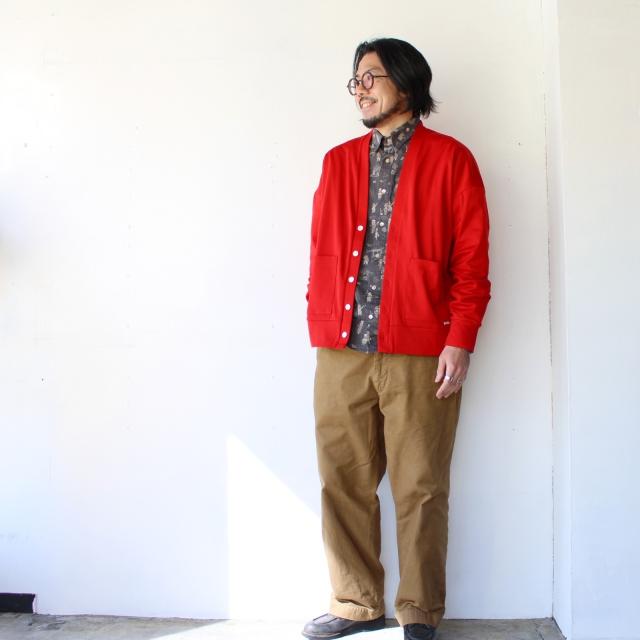 amne　GIZA Round Cardigan　（Red） |  | 10