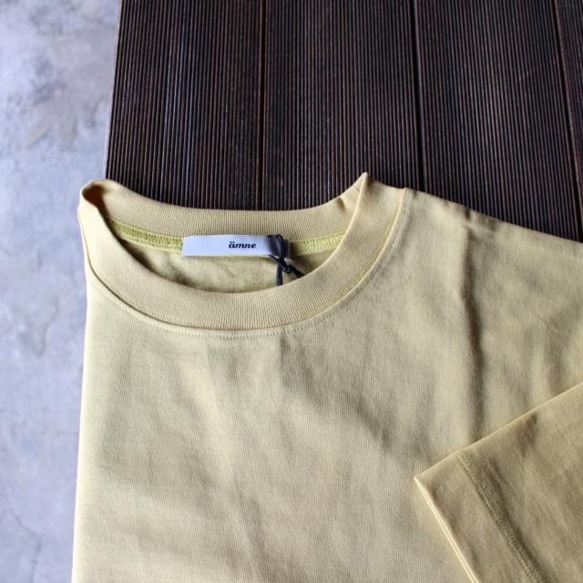 amne ５分袖クルーネックT JERSEY HS Tee |  | 01