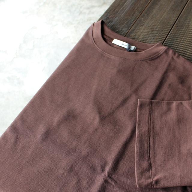 amne ５分袖クルーネックT JERSEY HS Tee |  | 03