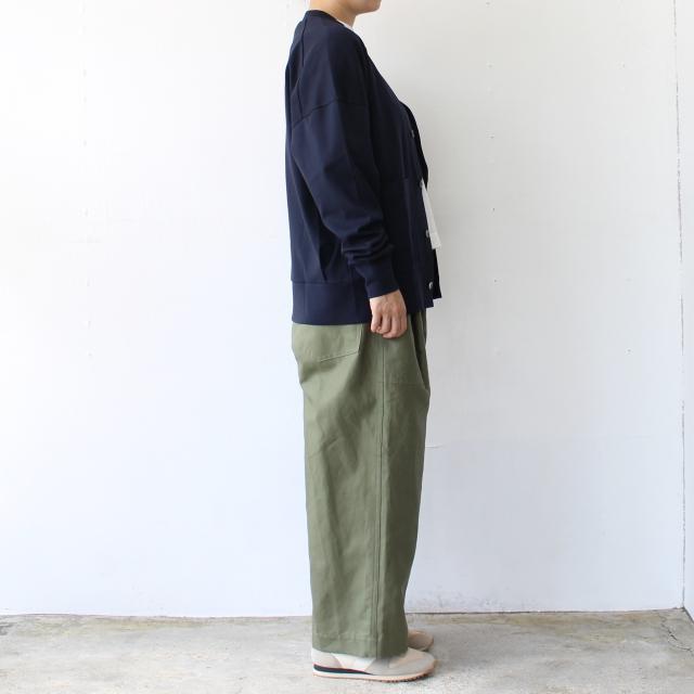 【20%OFF】amne クルーネックカーディガン CIRCULAR RIB Round Cardigan |  | 06