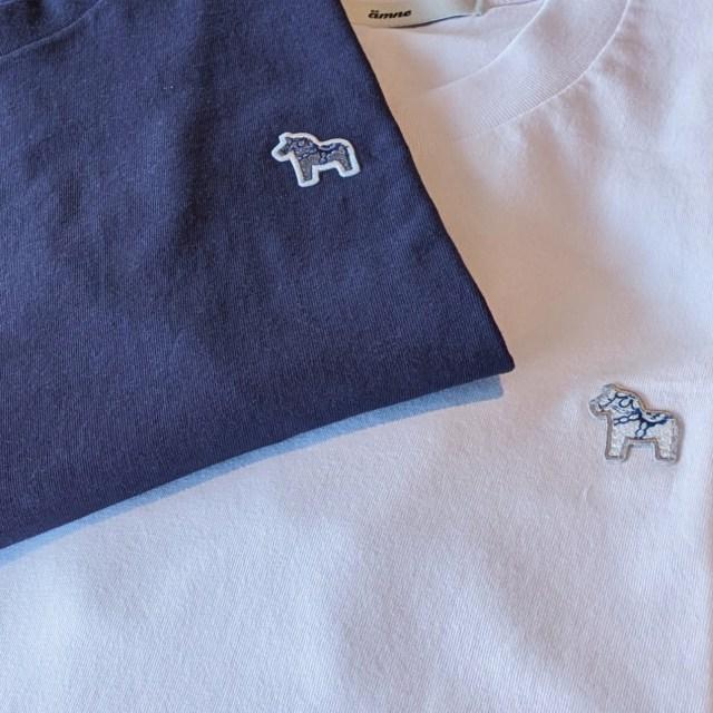 amne  "Dalahast"ワッペンTシャツ　"Dalahast" Half sleeve tee |  | 08