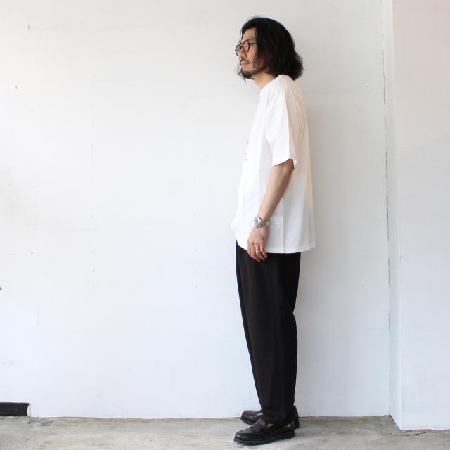 【20%OFF】amne　 " skal " half sleeve tee |  | 12