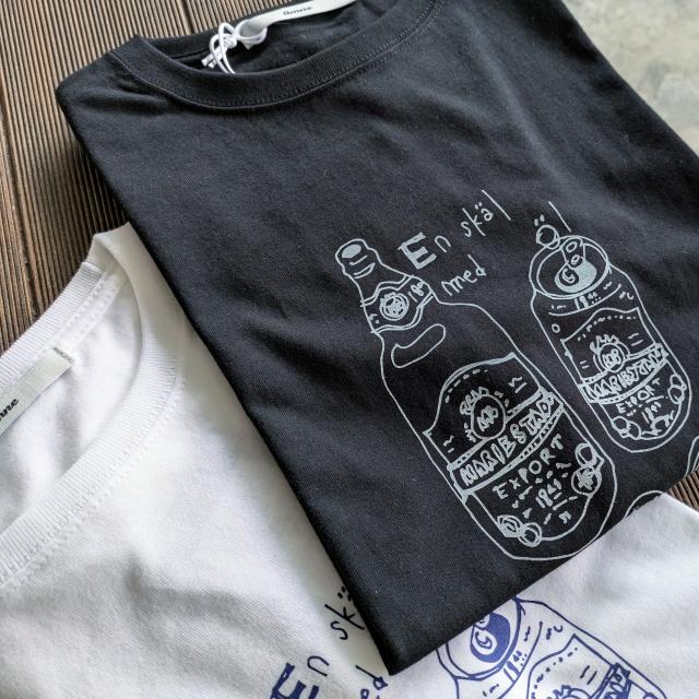 【20%OFF】amne　 " skal " half sleeve tee |  | 03