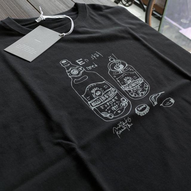 【20%OFF】amne　 " skal " half sleeve tee |  | 05