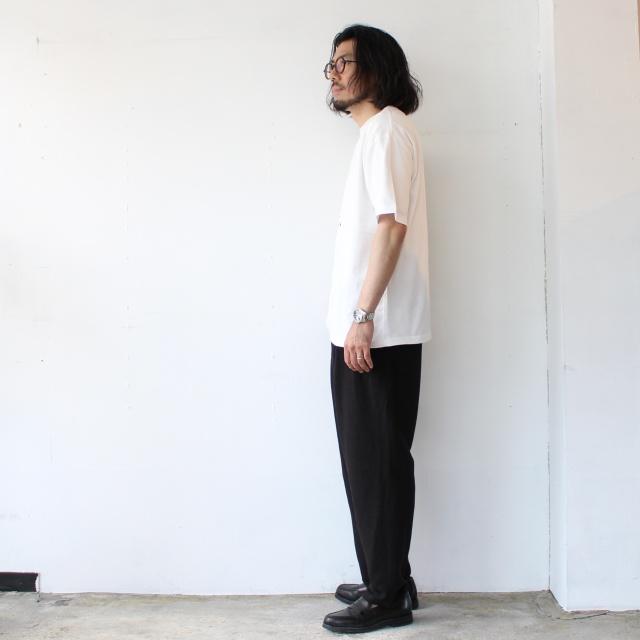 【20%OFF】amne　 " skal " half sleeve tee |  | 08