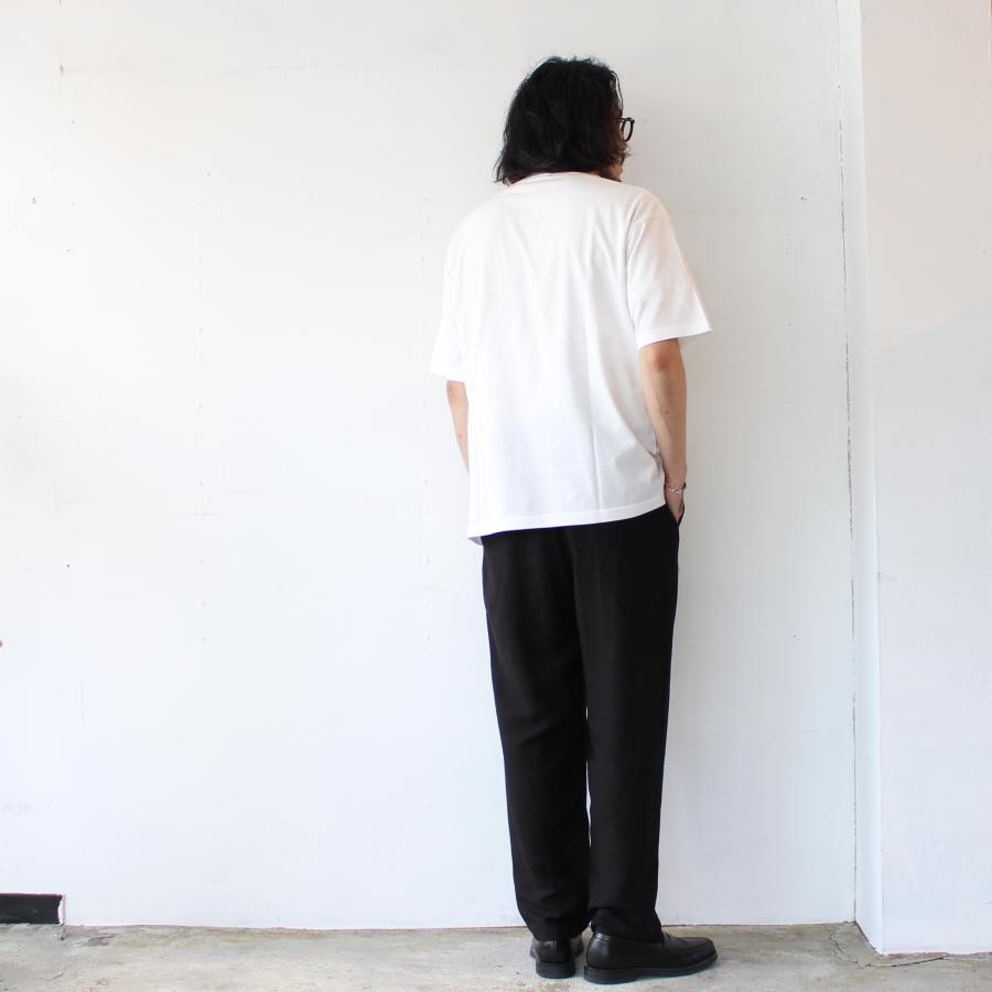 【20%OFF】amne　 " skal " half sleeve tee |  | 09