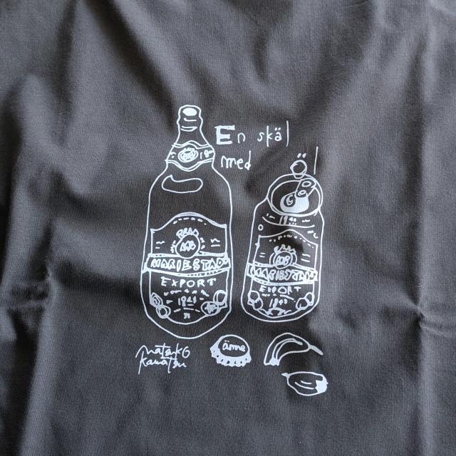 amne　 " sk〓l " half sleeve tee　プリントTシャツ amn-CS-104 |  | 04