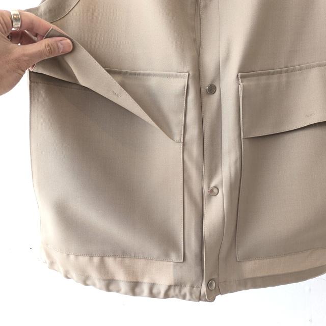 amne ギャバジンカラーレスベスト GABARDINE useful vest / amn-VT-002 |  | 15