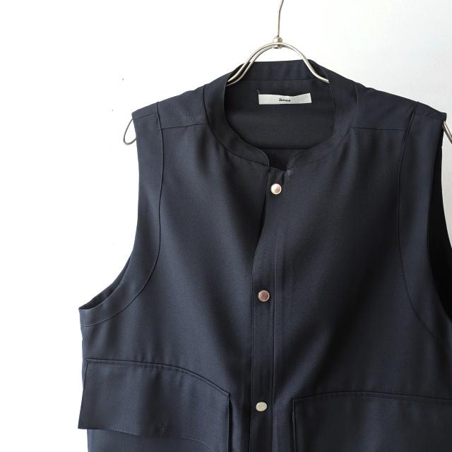 amne ギャバジンカラーレスベスト GABARDINE useful vest / amn-VT-002 |  | 17