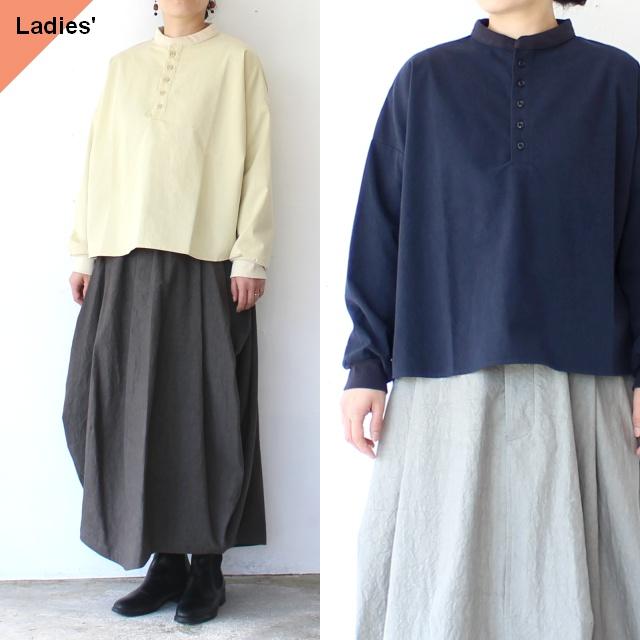 sasanqua by trees 東炊きバーバリースリーピングシャツ Living shirts | 