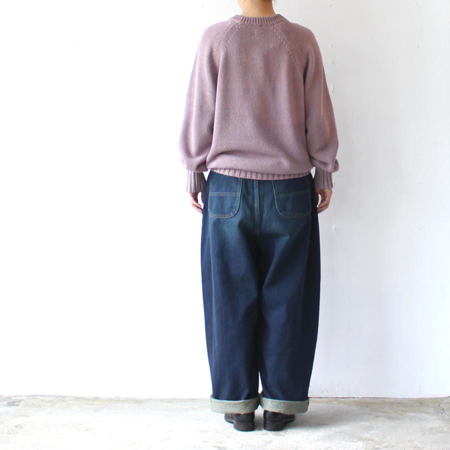 sasanqua by trees 12ozワイドデニムパンツ Volume Denim　（Dark Blue） |  | 12