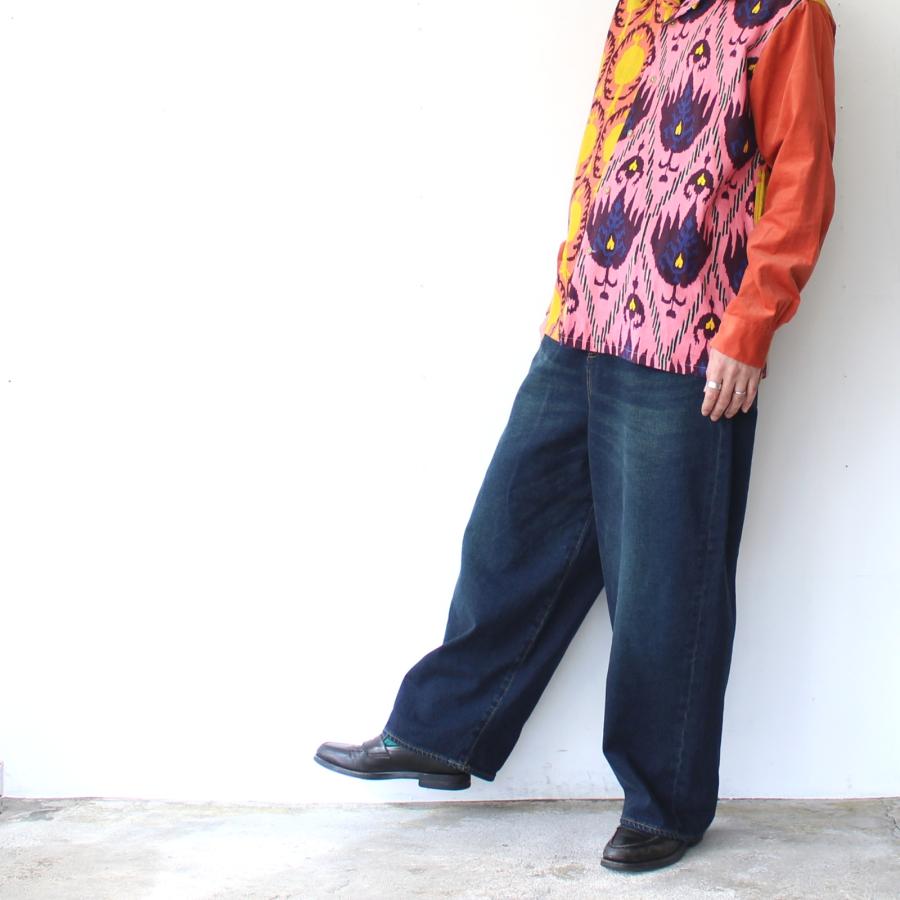 sasanqua by trees 12ozワイドデニムパンツ Volume Denim　（Dark Blue） |  | 19