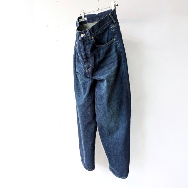 sasanqua by trees 12ozワイドデニムパンツ Volume Denim　（Dark Blue） |  | 01