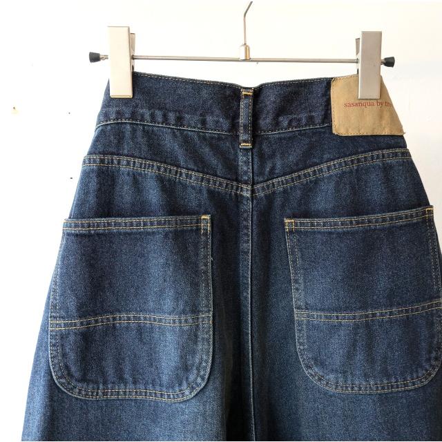 sasanqua by trees 12ozワイドデニムパンツ Volume Denim　（Dark Blue） |  | 04