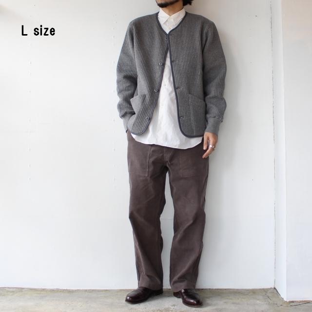 【20%OFF】UpscapeAudience 尾州ストライプキルトカーディガン 3カラー | Audience | 09