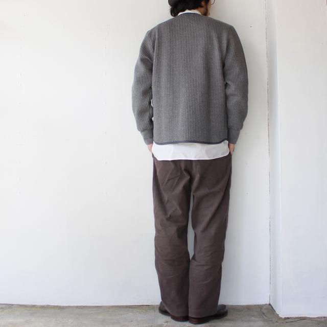 【20%OFF】UpscapeAudience 尾州ストライプキルトカーディガン 3カラー | Audience | 03