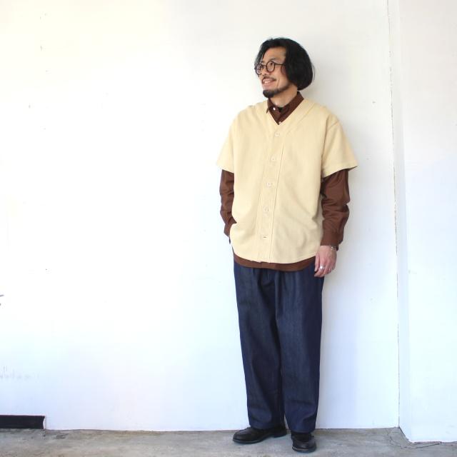 Upscape Audience 12ozセルビッジデニム2タックトラウザー 12oz Selvedge Denim 2Tuck Trouser / AUD3647　（Dark indigo） | Audience | 10