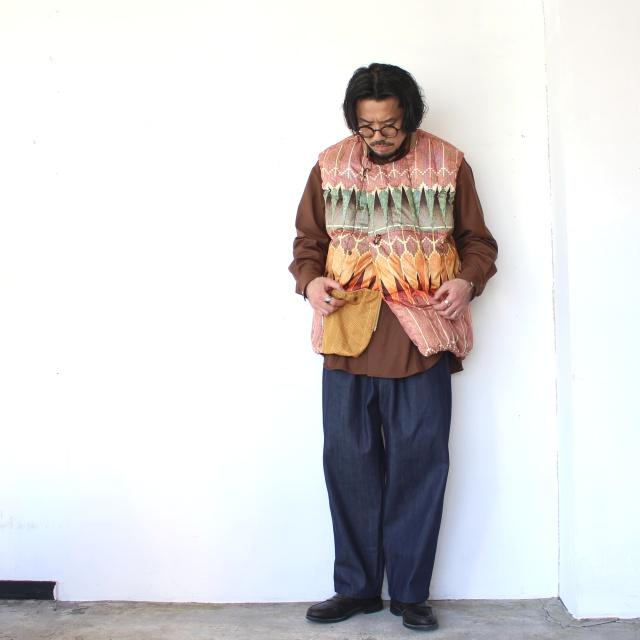 Upscape Audience 12ozセルビッジデニム2タックトラウザー 12oz Selvedge Denim 2Tuck Trouser / AUD3647　（Dark indigo） | Audience | 09