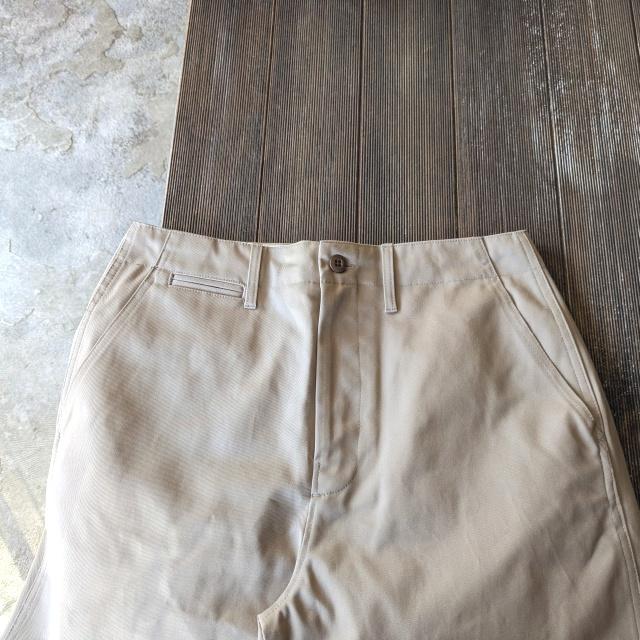 Upscape Audience ワーカーズワイドストレートチノトラウザー / US ARMY M41-Type / AUD3661 | Audience | 14